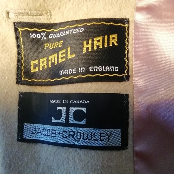 Jacob Crowley camel hair coat - Picture 6 of 8